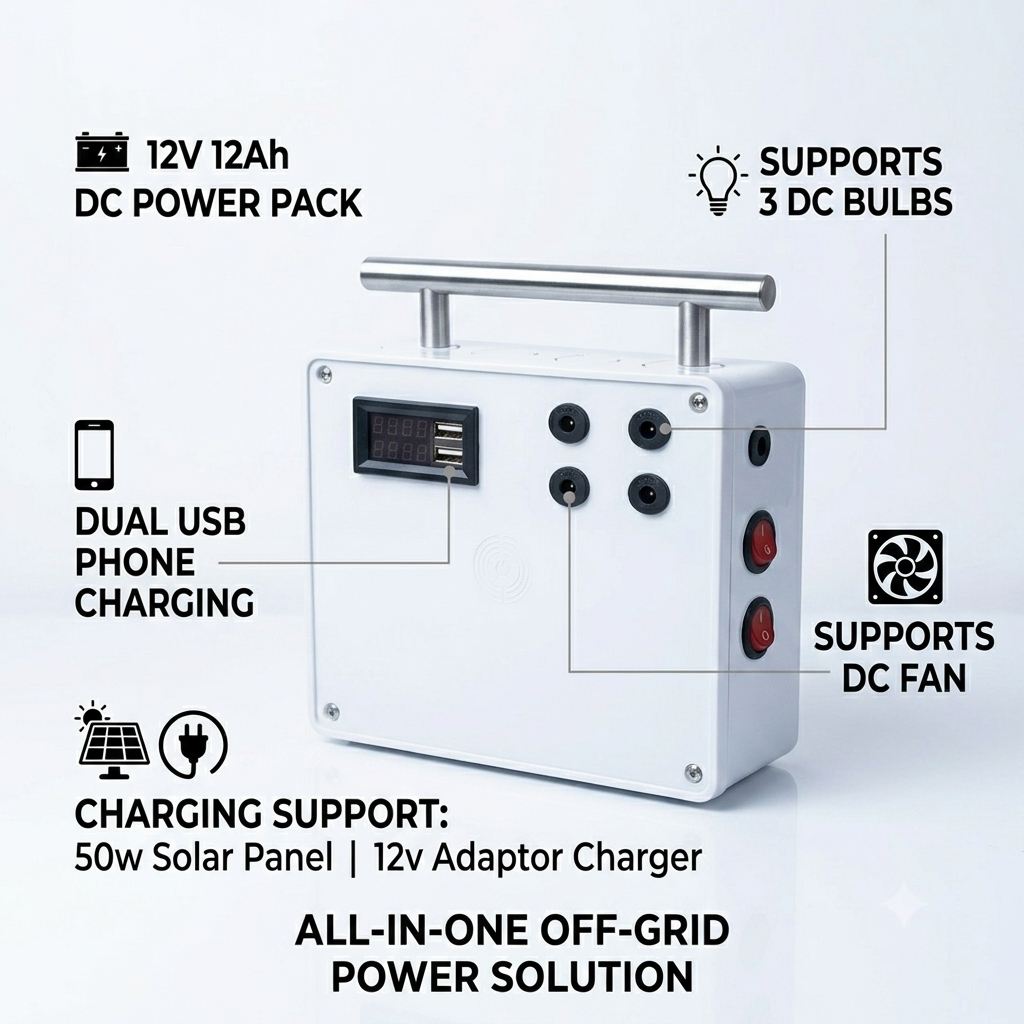 12v 12ah DC Power Box